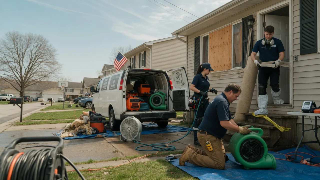 Water Damage Restoration in Tribune, KS near me